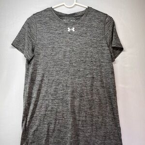 Under‎ Armour Gray Fitted Short Sleeve Tee